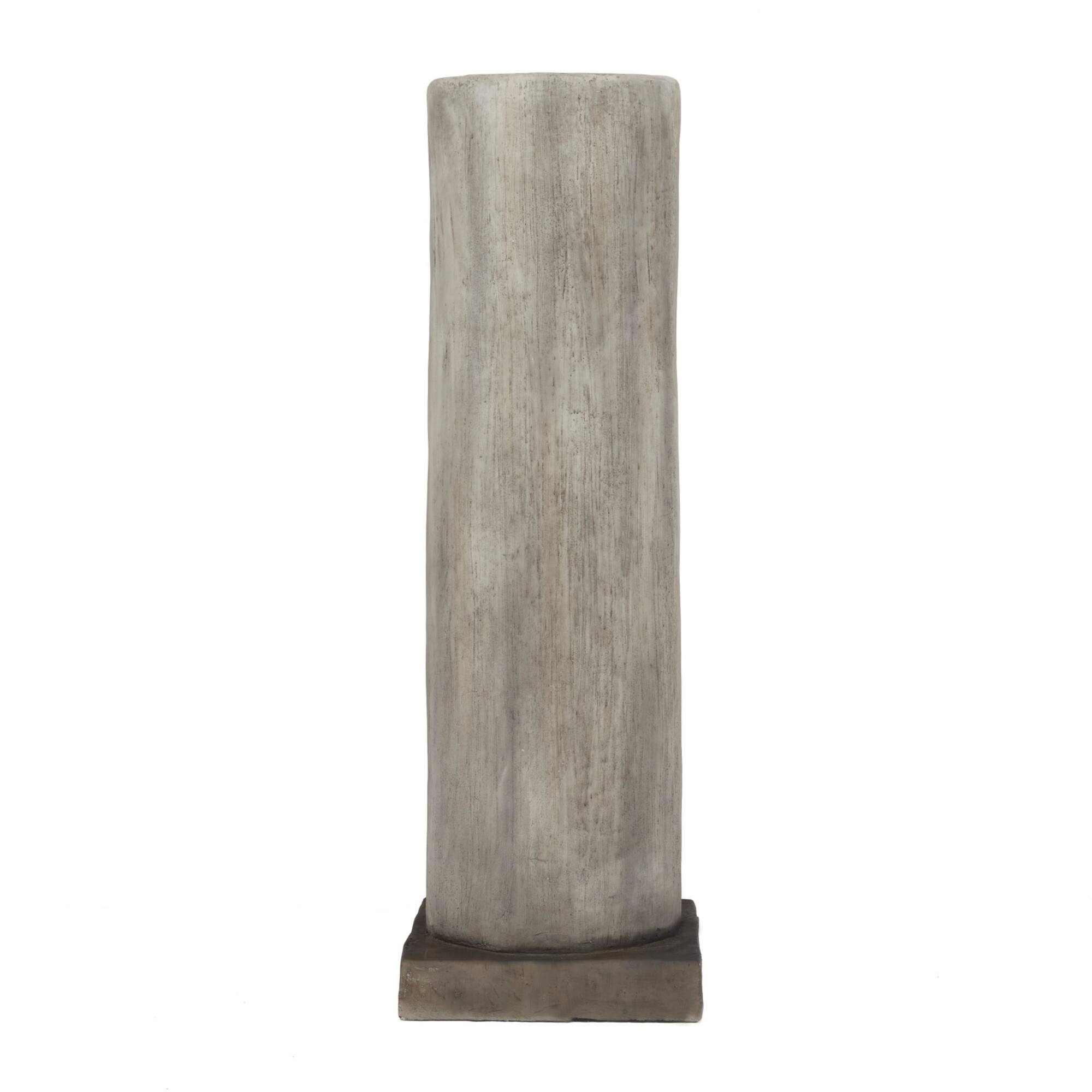 Brown MGO Contemporary Garden Sculpture, 10" x 10" x 10"